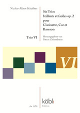 Six Trios brillants et faciles op. 2 - Trio VI