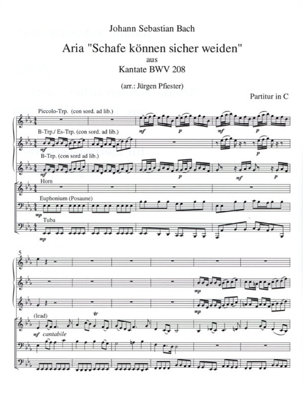 Bach, J.S. (Pfiester) Aria 